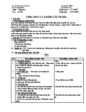 Giáo án Lớp 2 - Tuần 21 - Năm học 2014-2015